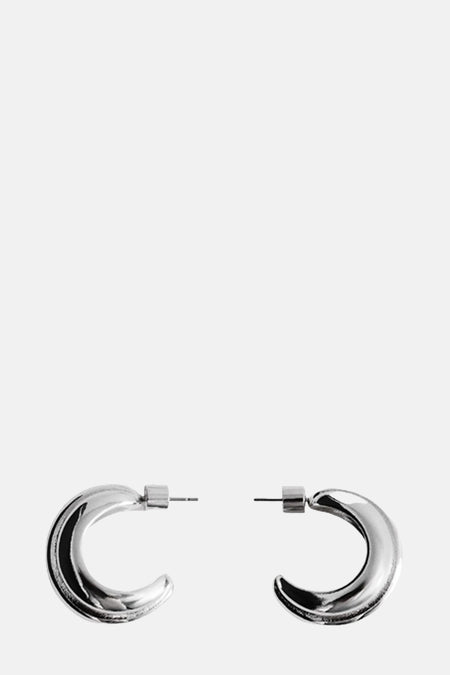 Oorring zilver - MANGO