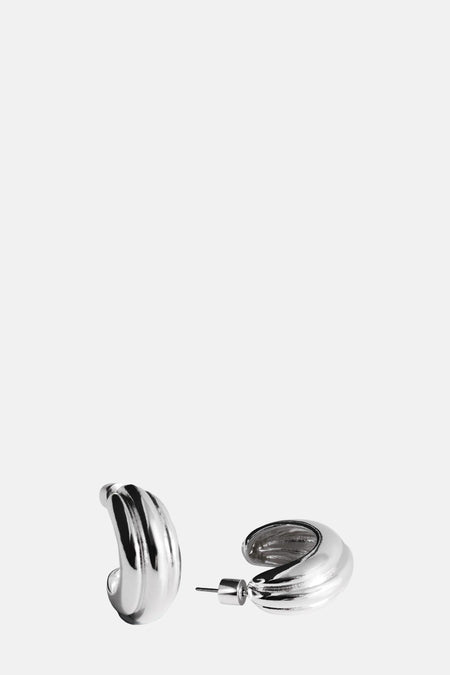 Oorring zilver - MANGO