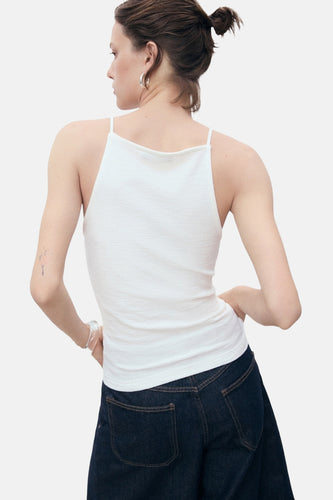 Top - wit - MANGO