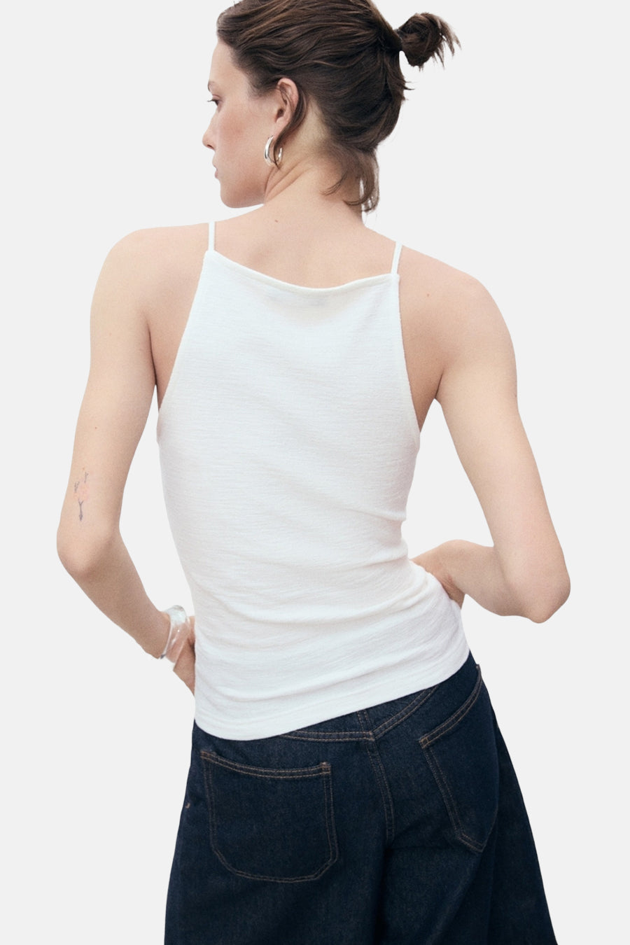 Top - wit - MANGO