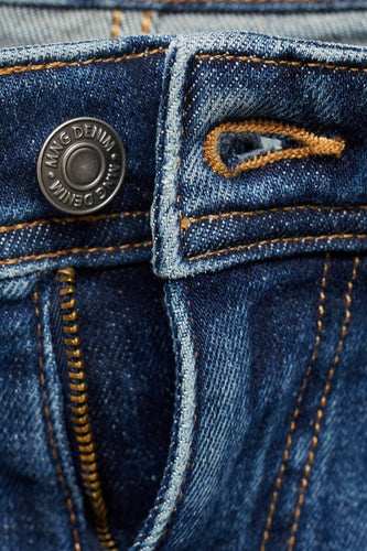 JAN - mid blue denim - MANGO