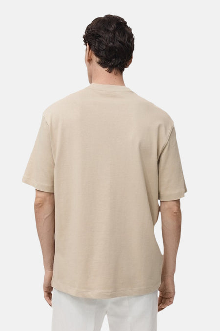 T-shirt (korte mouwen) beige - MANGO