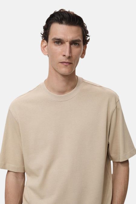 T-shirt (korte mouwen) Beige - MANGO