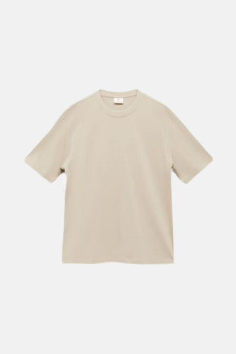 T-shirt (manches courtes) beige - MANGO - MANGO