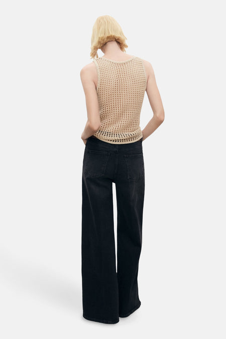 Tanktop Beige - MANGO