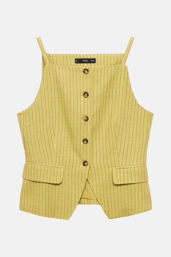 Blouse - Vert - MANGO