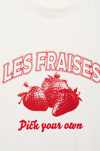 T-shirt à manches courtes - Blanc - MANGO - 5