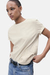 T-shirt à manches courtes - beige