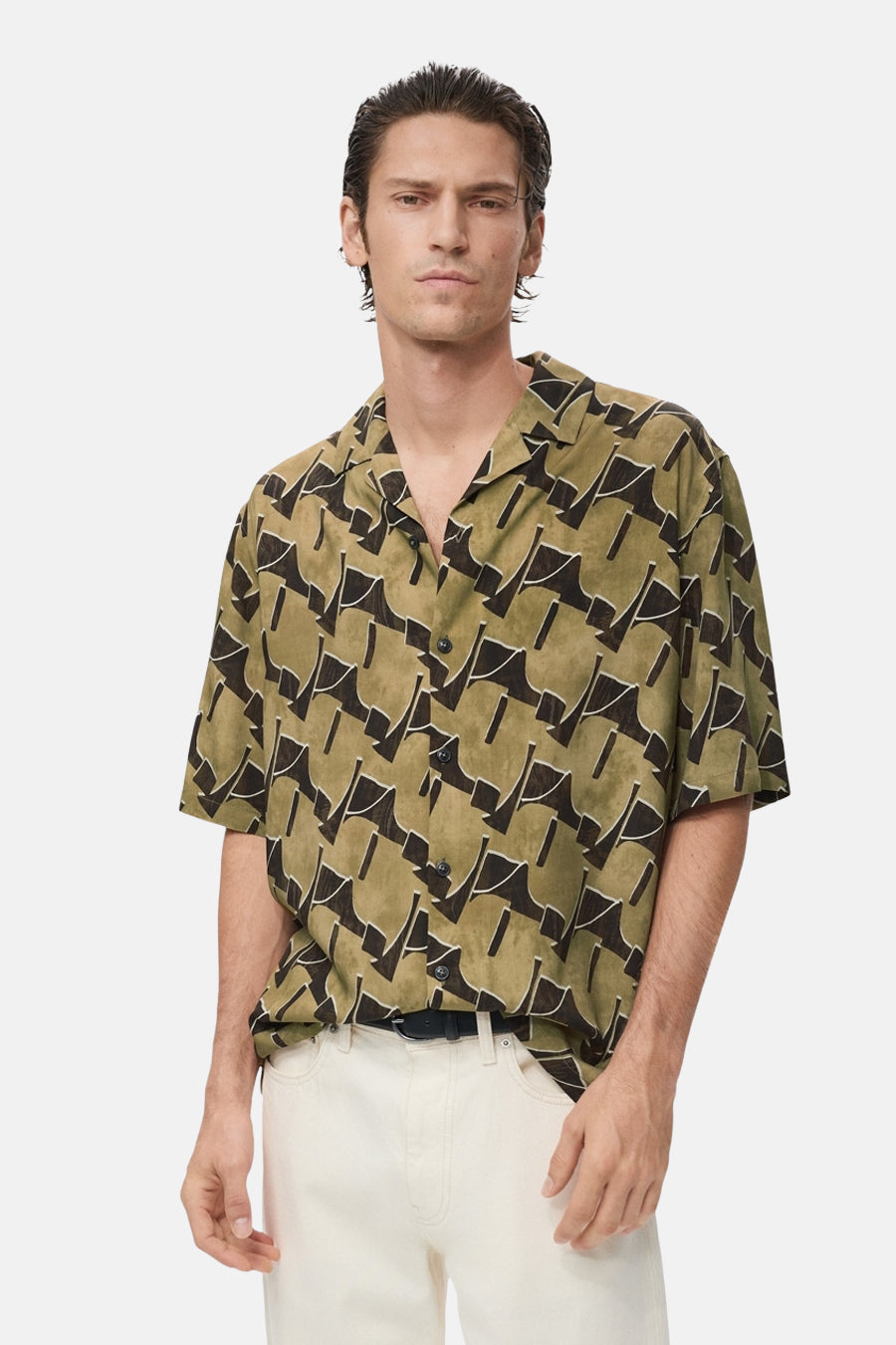 Chemise à manches courtes - Multicolore