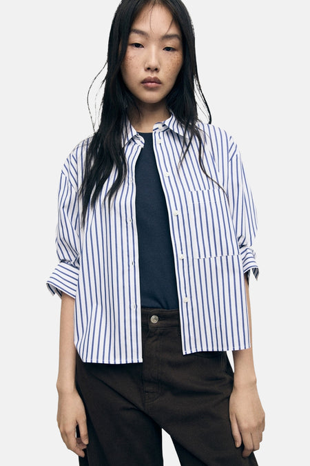 Chemise à manches longues - multicolore