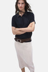 Polo met korte mouwen - blauw
