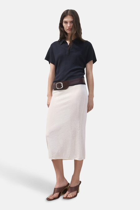 Polo met korte mouwen - blauw