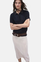 Polo met korte mouwen - blauw