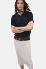 Polo met korte mouwen - blauw