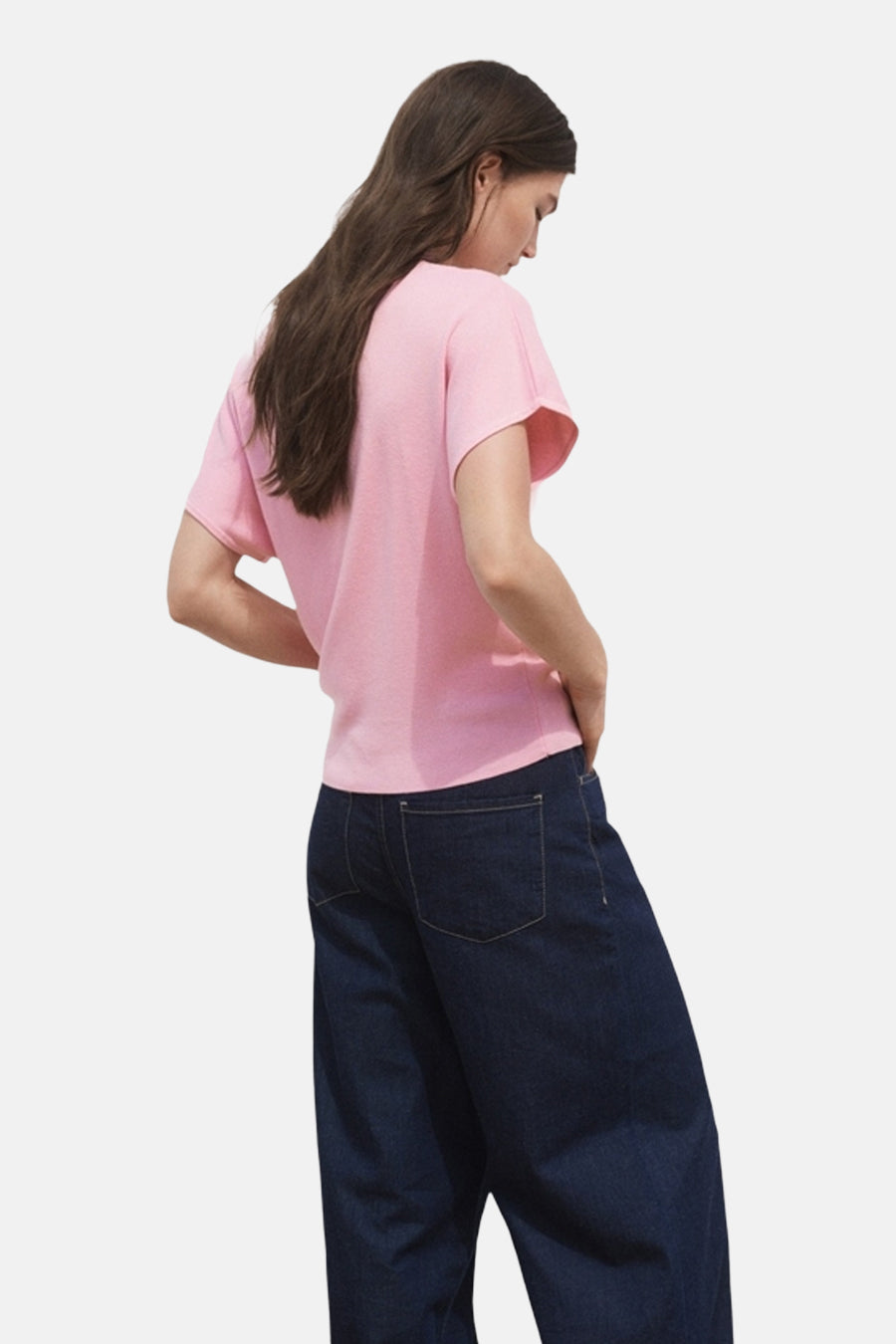 Polo à manches courtes - rose - MANGO - 3