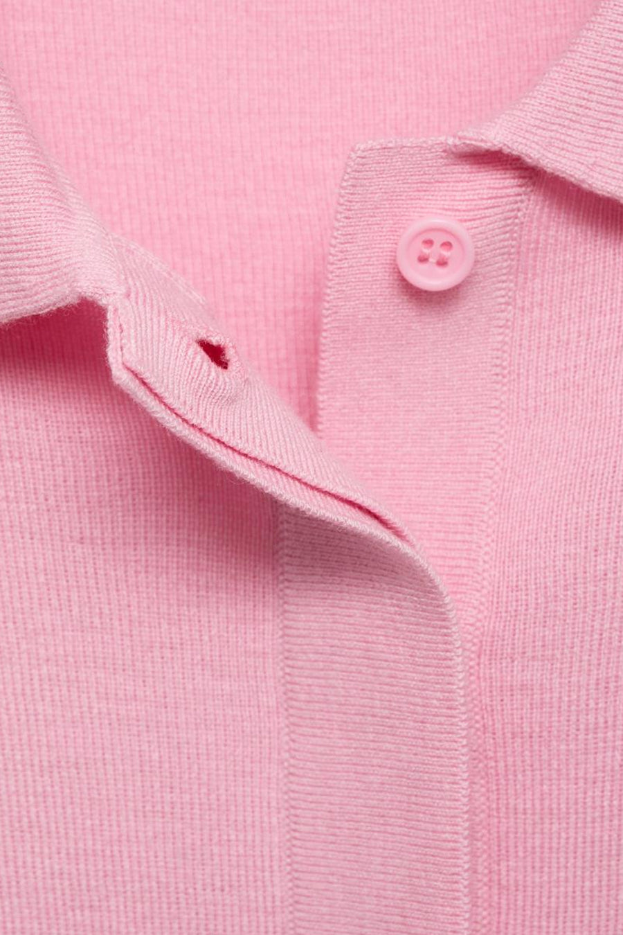 Polo à manches courtes - rose - MANGO - 4