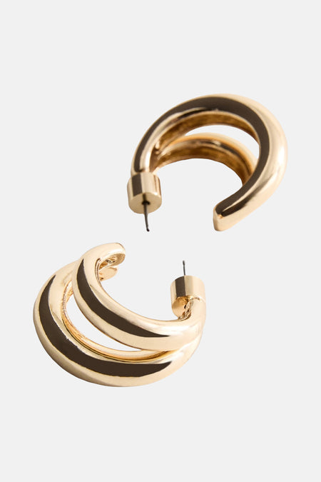 Oorring goud - MANGO