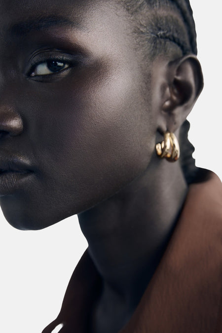 Oorring goud - MANGO