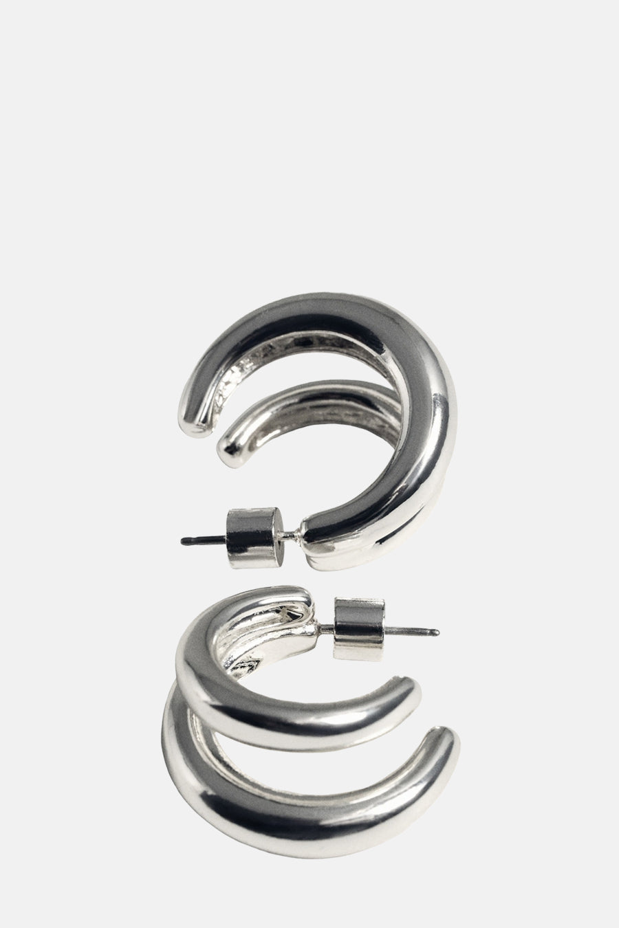 Oorring zilver - MANGO - MANGO