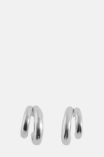 Oorring zilver - MANGO - MANGO