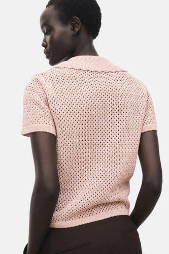 Polo met korte mouwen - roze - MANGO - 5