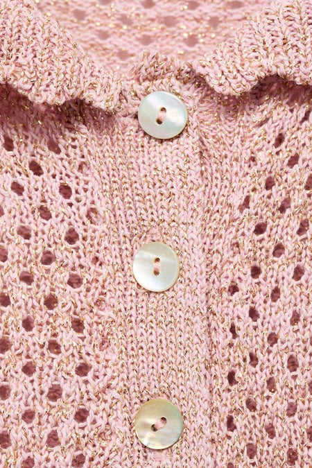 Polo à manches courtes - rose