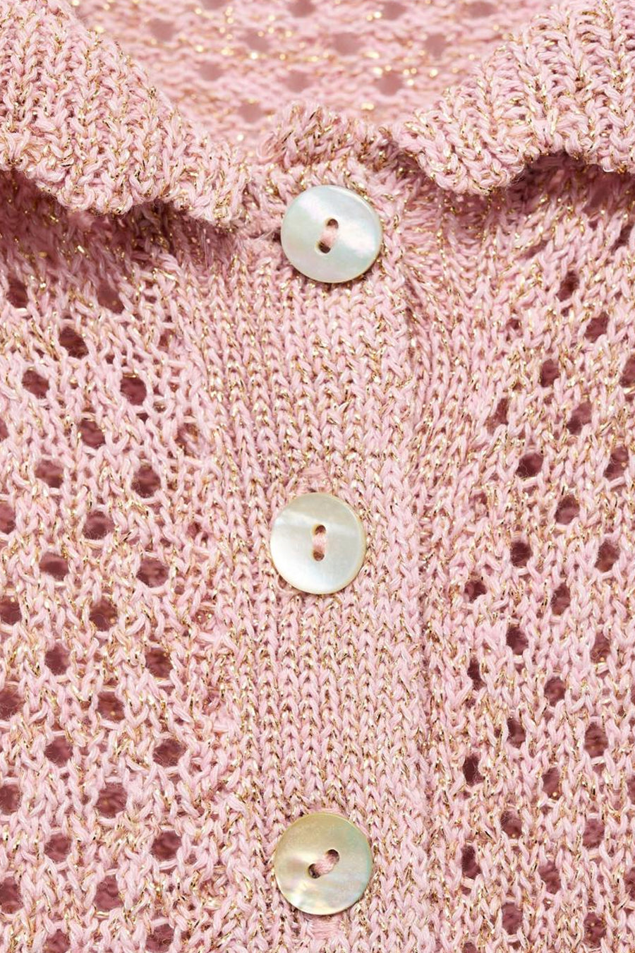 Polo met korte mouwen - roze - MANGO - 4