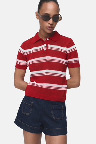 Pull met ronde hals - multicolor