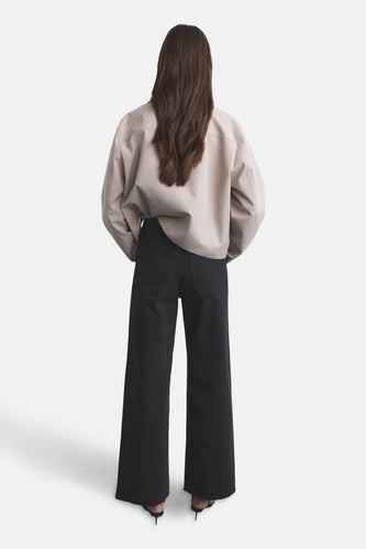 CATHERIN - Black denim - MANGO