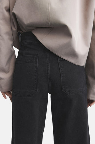 CATHERIN - Black denim - MANGO