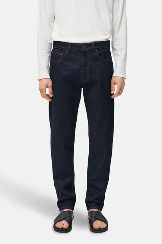 Jeans - dark blue denim