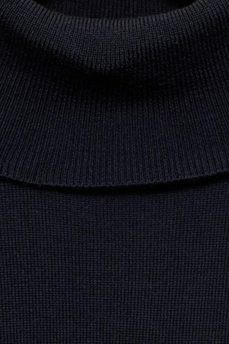 Pull met ronde hals - blauw - MANGO