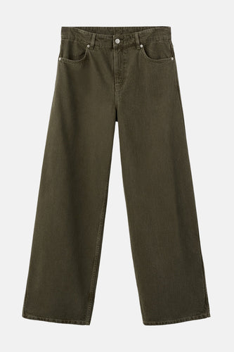 Colored jeans - khaki - MANGO