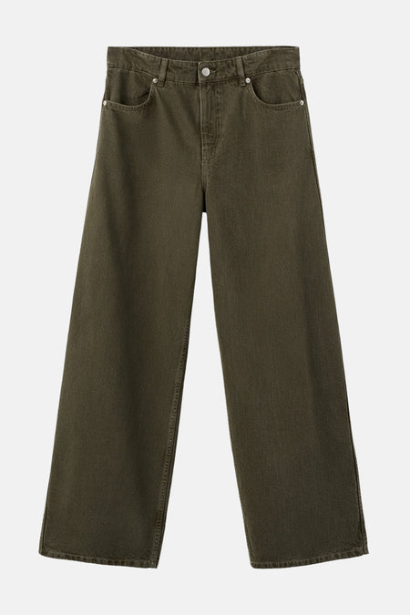 Colored jeans - khaki