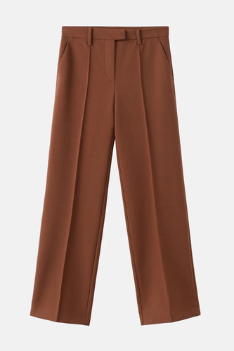 Broek - bruin - MANGO - 5