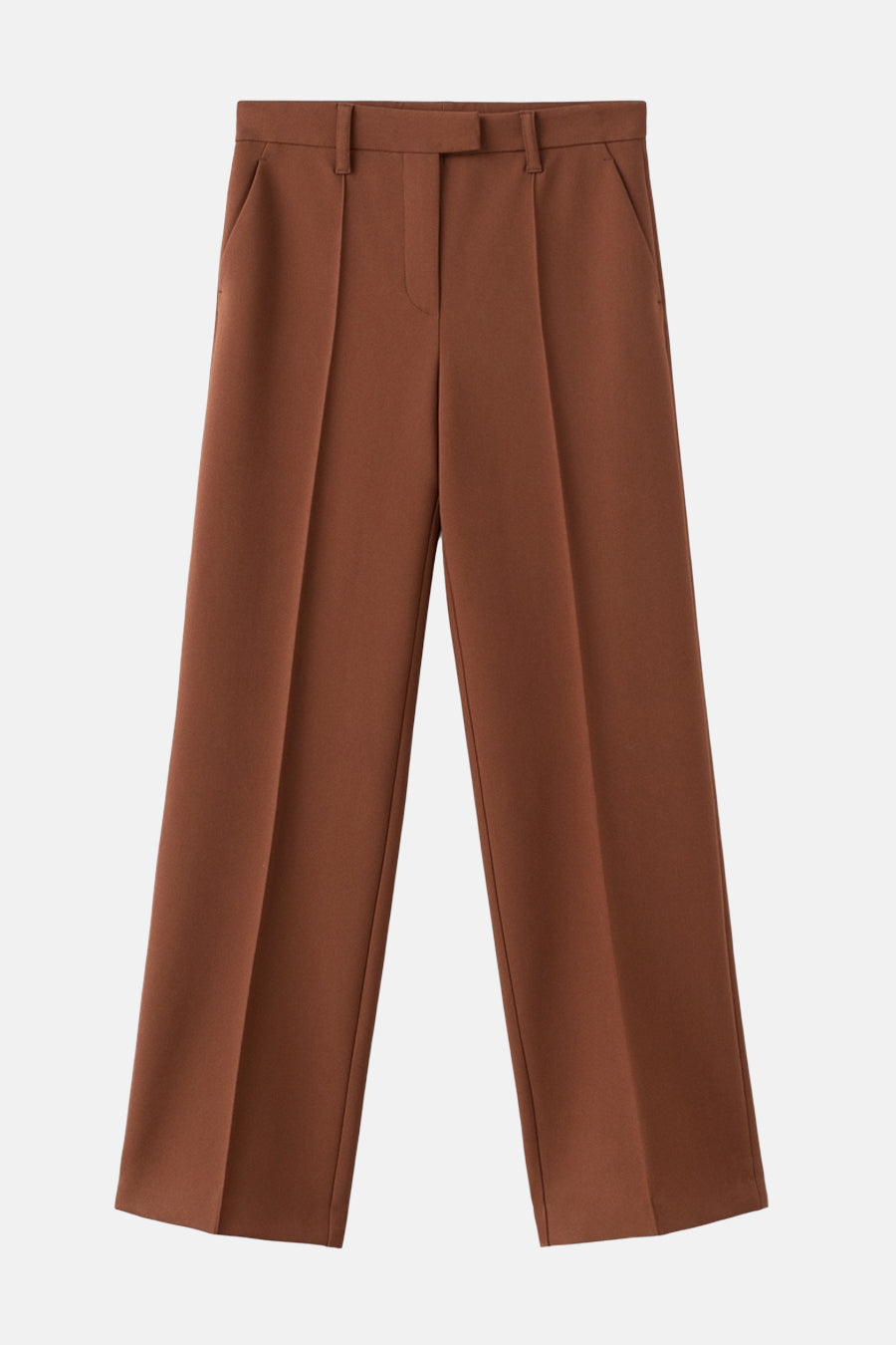 Broek - bruin - MANGO - 5