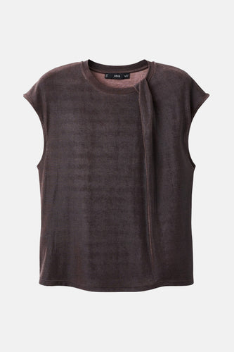 Blouse (korte mouwen) bruin - MANGO