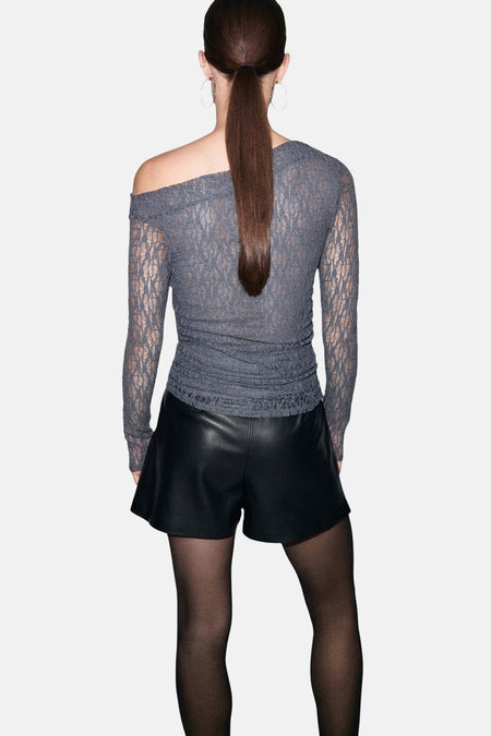 Chemisier (manches longues) gris - MANGO