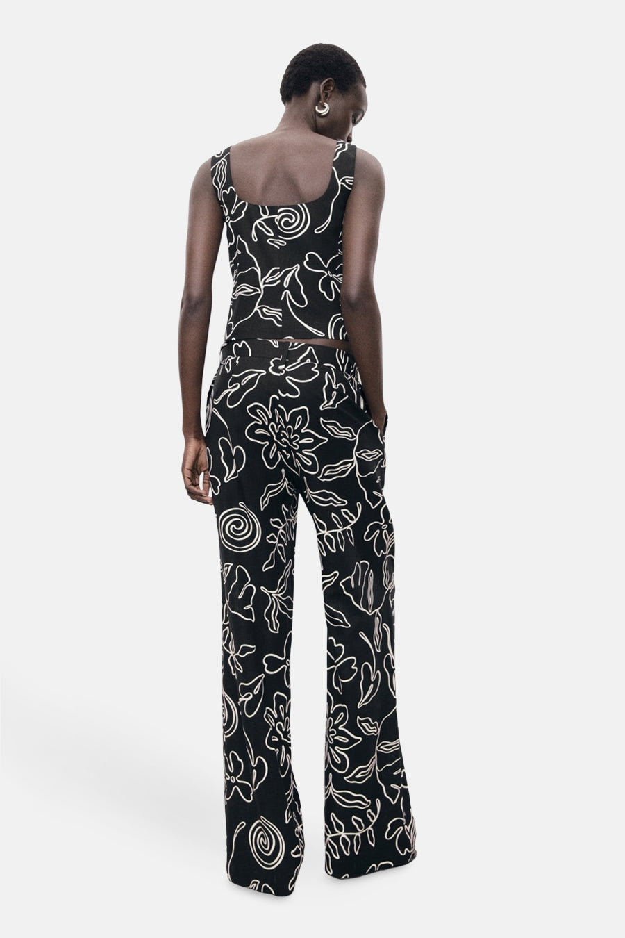 Broek - Zwart - MANGO