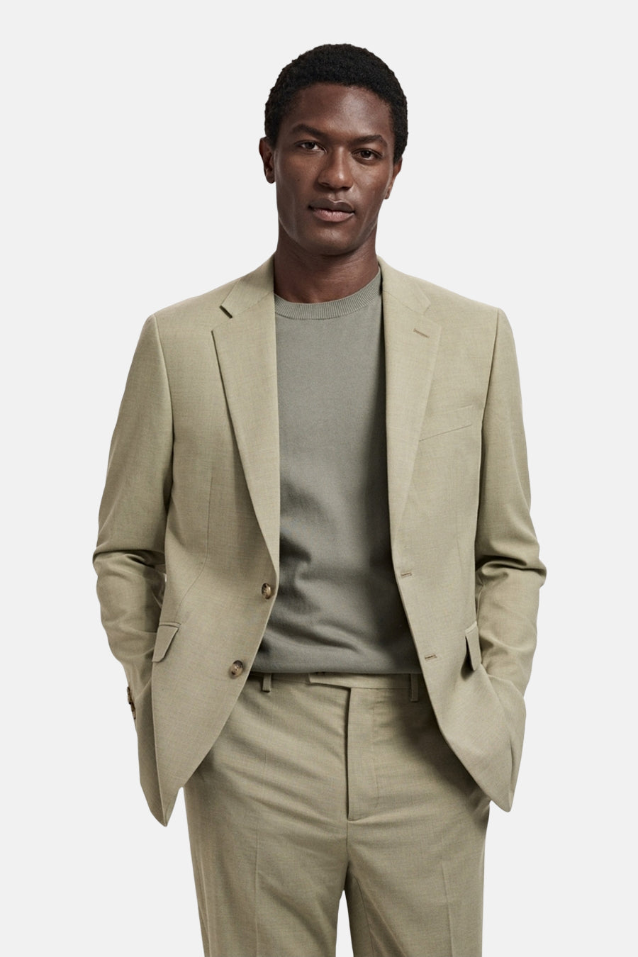 Blazer - groen - MANGO