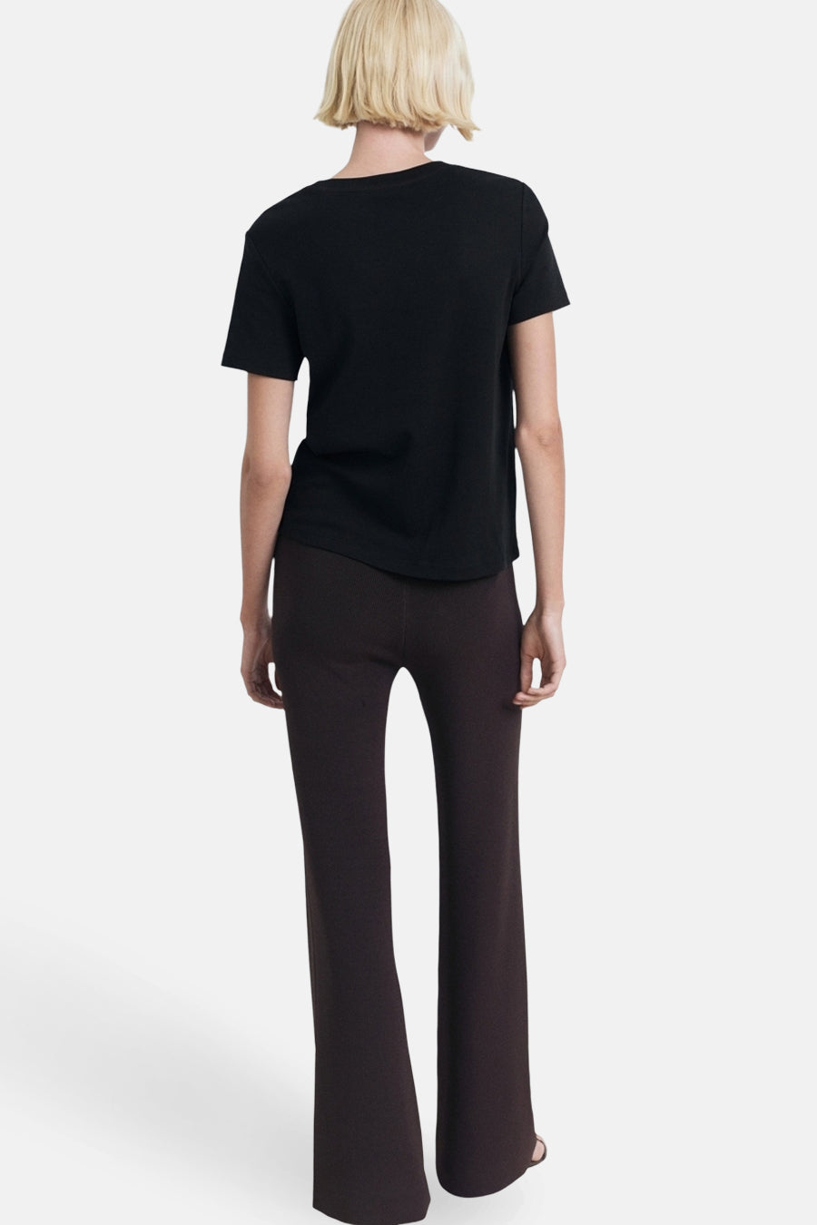 T-shirt met korte mouwen - zwart - MANGO