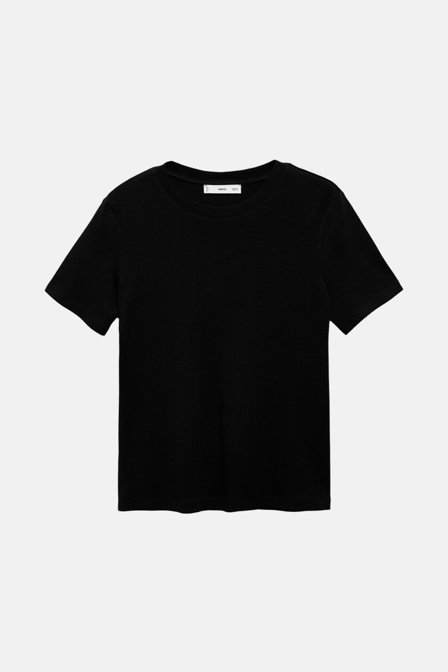 T-shirt met korte mouwen - zwart - MANGO