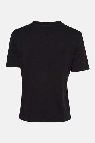 T-shirt met korte mouwen - zwart - MANGO