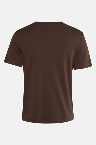 T-shirt met korte mouwen - bruin