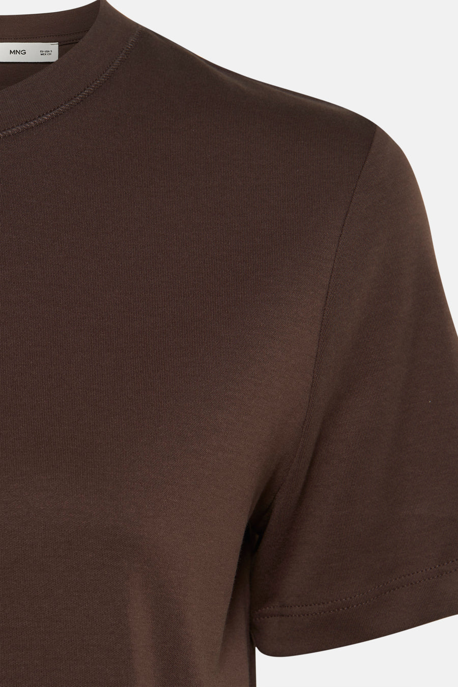 T-shirt met korte mouwen - bruin