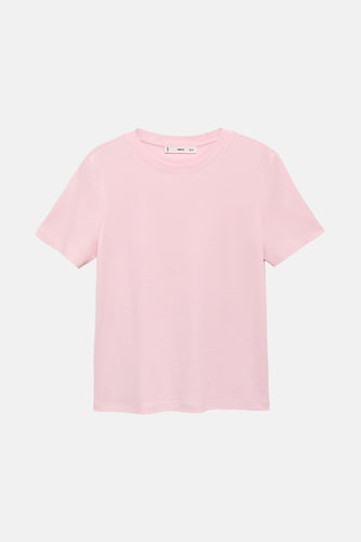 T-shirt met korte mouwen - roze - MANGO