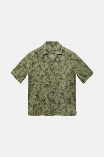 Hemd met korte mouwen - groen - MANGO