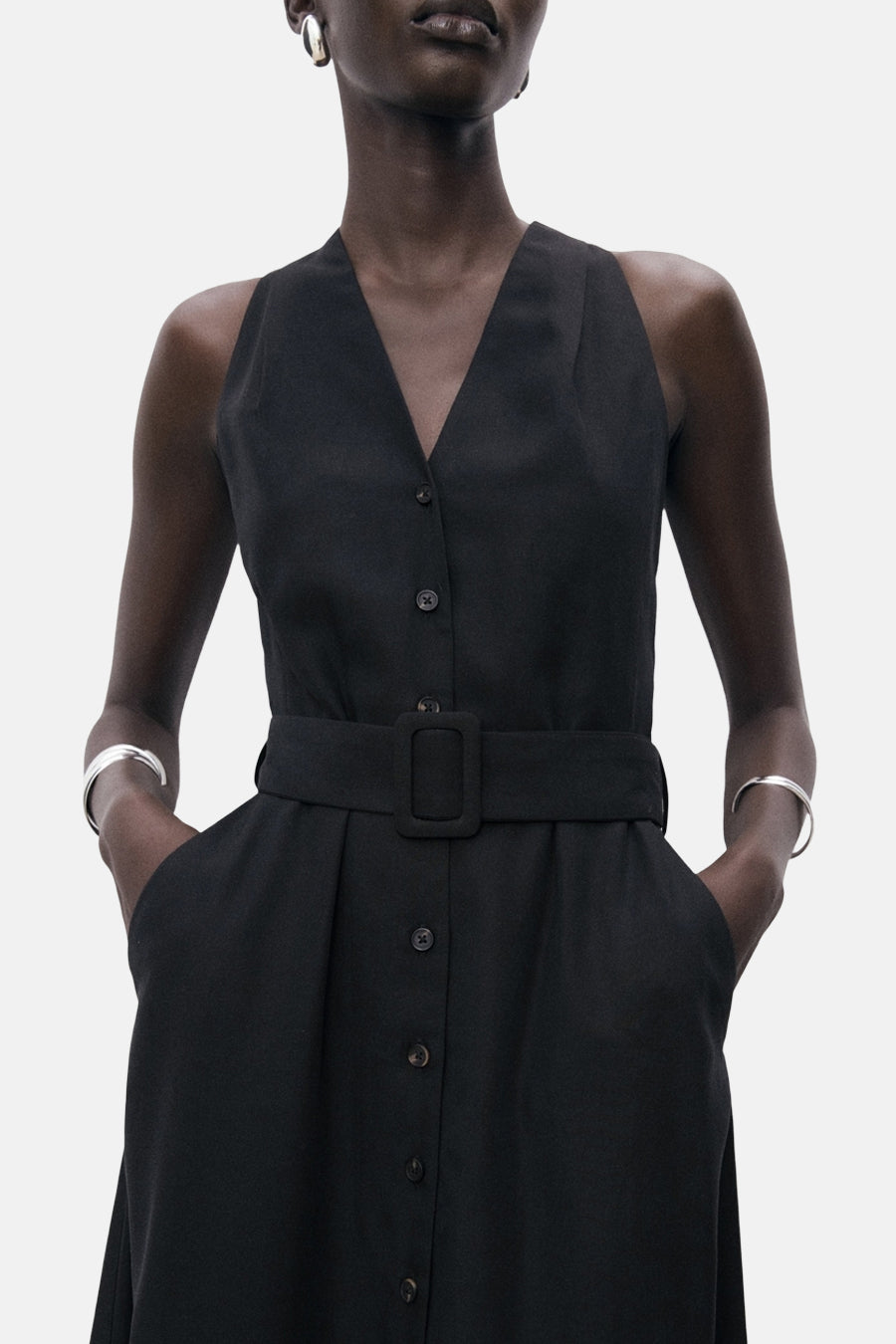 Kleedje - zwart - MANGO