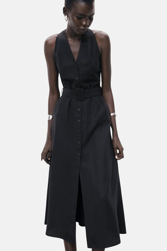 Kleedje - zwart - MANGO