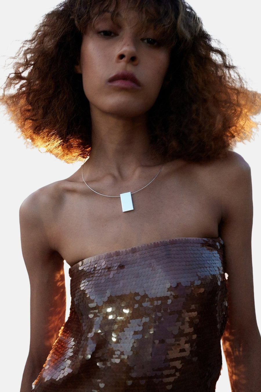 Korte halsketting zilver - MANGO - MANGO